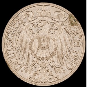 Germany. Empire 25 Pfennig 1910 A Berlin