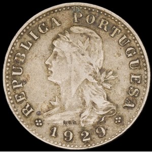 St Tome & Principe. 20 Centavos 1929