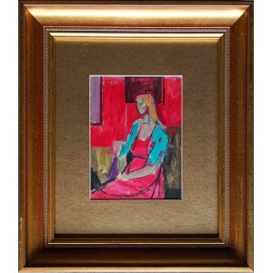 Jan Ekiert (1907-1993), Sitting Woman