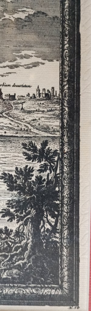 Erik Johansson Dahlberg (1625-1703), Nicolas Perelle (1631-1695), Urbs Varsovia / widok Warszawy 1696