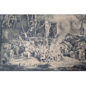 Jan Piotr Norblin (1745-1830), Noc świętojańska, 1802