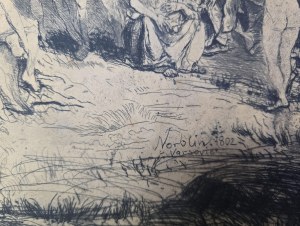 Jan Piotr Norblin (1745-1830), Noc świętojańska, 1802
