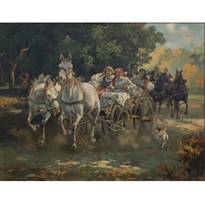 Alfred Wierusz-Kowalski (według), Wesoła przejażdżka