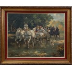 Alfred Wierusz-Kowalski (według), Wesoła przejażdżka