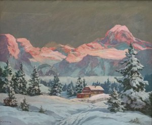 Roger Gerson (1913-1966), Pejzaż zimowy