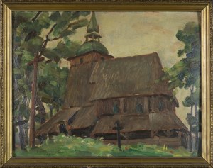 Erwin CZERWENKA, Drewniany koścół w Górze