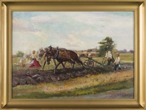 Juliusz SŁABIAK, Orka w polu