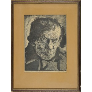 Paweł STELLER, Włóczęga, z teki Typy Polskie, 1936