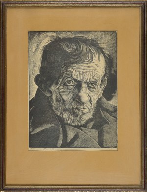Paweł STELLER, Włóczęga, z teki Typy Polskie, 1936