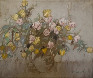 Zbysław Marek MACIEJEWSKI, Róże w wazonie