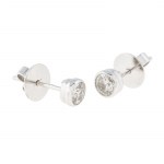 Earrings, mid-20th century.