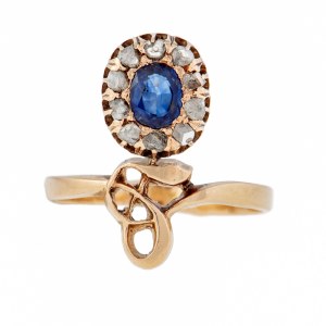 Ring, Russland, 19./20. Jahrhundert, Art Nouveau