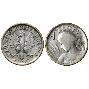 Polska, 1 złoty, 1925, Londyn