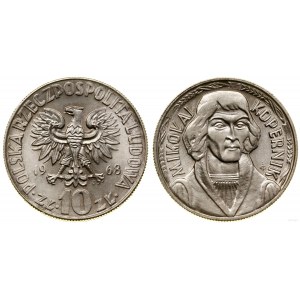 Polska, 10 złotych, 1968, Warszawa