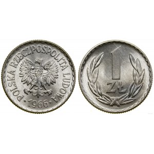 Polska, 1 złoty, 1966, Warszawa