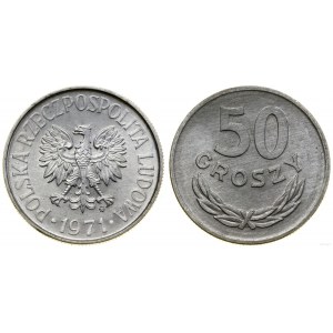 Polska, 50 groszy, 1971, Warszawa