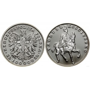 Polska, 100.000 złotych, 1990, Solidarity Mint (USA)