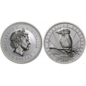Australia, 1 dolar = 1 uncja, 2009, Perth