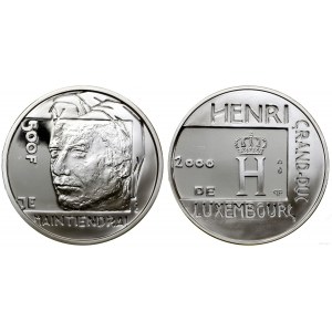 Luksemburg, 500 franków, 2000