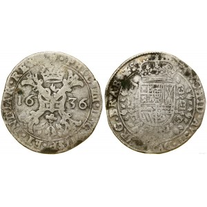 Niderlandy hiszpańskie, 1/2 patagona, 1636, Antwerpia