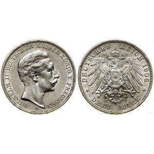 Niemcy, 3 marki, 1908 A, Berlin
