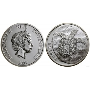 Niue, 2 dolary = 1 uncja, 2022, Auckland