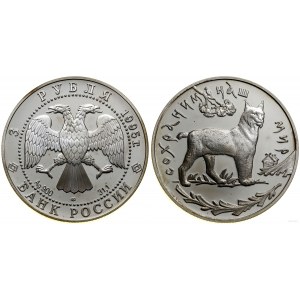 Rosja, 3 ruble = 1 uncja, 1995, Leningrad