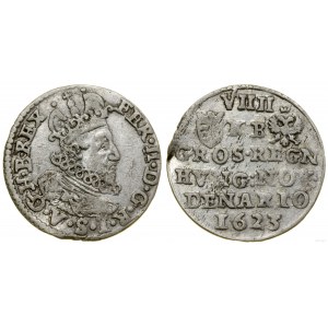 Węgry, 9 denarów (grosz), 1623 KB, Kremnica