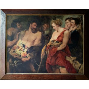 Peter Paul Rubens (1577-1640), Diana's Return from the Hunt, ca. 1910