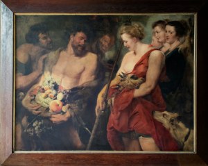 Peter Paul Rubens (1577-1640), Powrót Diany z polowania, ok. 1910