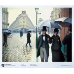 Gustave Caillebotte(1848-1894), Paryska ulica w deszczu