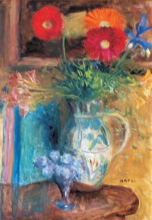 Aneri Irena Weissowa (1888-1981), Martwa natura z kwiatami, ok. 1970