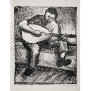 Stefan Suberlak (1928-1994), Gitarzysta, 1951