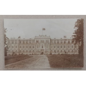 Akademia Rolnicza w Datnowie, fotografia pocztówkowa z 1928 roku [Litwa]