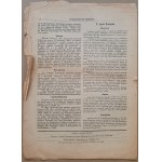 Proletarjusz drzewny, jednodniówka 6 maja 1922.
