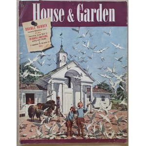 House & Garden, 08. 1939 - [m.in. wyposażenie wnętrz, modernizm, art deco]