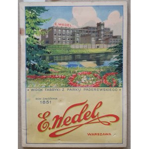 E. Wedel - Cennik wyrobów pierwszej w kraju fabryki czekolady [po 12.X.1935r.]