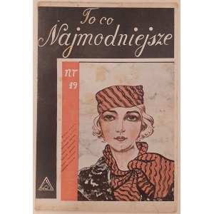 To co Najmodniejsze, R.3: 1933 nr 19 [moda jesień/zima, dancing, fotomontaż T. Piotrowski]