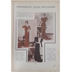 To co Najmodniejsze, R.3: 1933 nr 19 [moda jesień/zima, dancing, fotomontaż T. Piotrowski]