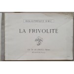 [Frywolitki] Thérèse de Dillmont - La frivolite. Bibliothèque D.M.C., 1924.