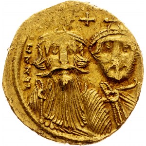 Heraclius, Heraclius Constantinus, Solidus 610-641, Constantinople
