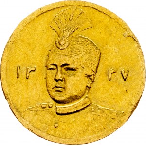 Iran, 1/2 Toman 1337 (1919), Teheran