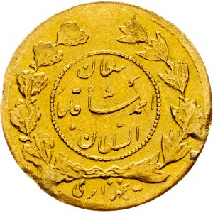 Iran, 1/2 Toman 1337 (1919), Teheran