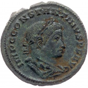 Constantius, Follis 305-306, Lugdunum