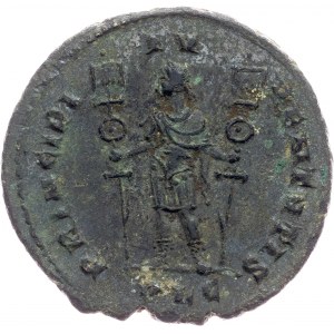 Constantius, Follis 305-306, Lugdunum