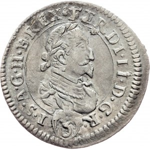 Ferdinand II., 3 Kreuzer 16xx, Graz
