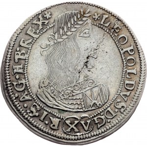 Leopold I., 15 Kreuzer 1660, Vienna