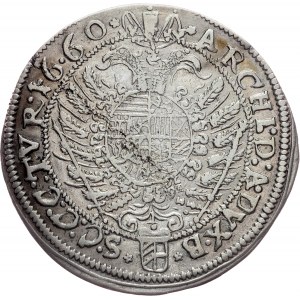 Leopold I., 15 Kreuzer 1660, Vienna