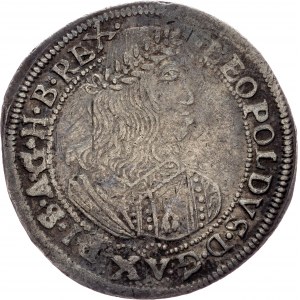 Leopold I., 15 Kreuzer 1660, Vienna