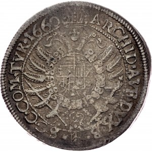 Leopold I., 15 Kreuzer 1660, Vienna
